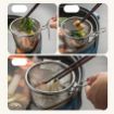 Picture of Noodle Strainer Basket Mesh Strainer with Handle  Food Strainer Noodles Filter