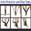 Picture of Ankle Support Ankle Brace Ankle Wrap for Plantar Fasciitis Ankle Sprain