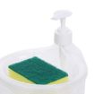 Picture of Soap Dispenser and Scrubber Holder Soap Dispenser with Pump SOAP PUMP SOAP DISPENSER