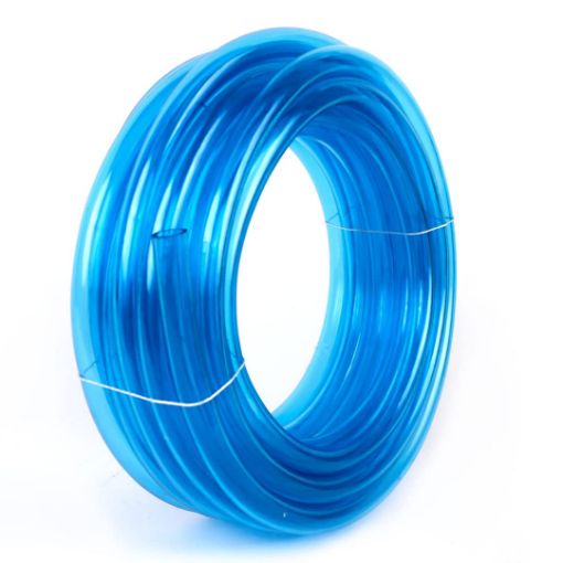 Picture of BLUE 10 METER WASHER PIPE  Heavy Duty Highly Durable PVC Plain Green Braided Water Hose Pipe