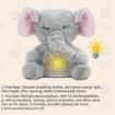 Picture of Breathing Elephant  Breathing Stuffed Animal  Rhythmic Breathing Motion with Music Lights