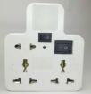 Picture of Night Lamp with Multi Socket Plug Multi Plug with Night Lamp 6 A Three Pin Socket