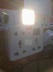 Picture of Night Lamp with Multi Socket Plug Multi Plug with Night Lamp 6 A Three Pin Socket