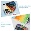 Picture of 42 Colors Foldable Solid Watercolor Paint Set Water Brush Pen 42 PCS Watercolor Paint Set  Watercolor Paint Set
