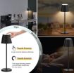 Picture of Aluminum Cordless Rechargeable Table Lamp Rechargeable LED Table Lamp LED Table Lamp