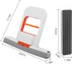 Picture of Small Foldable Desktop MopPortable Self-Squeeze Short Mop for Wet and Dry Use Cleaning System, for Bathroom, Kitchen, Desktop, Glass, Living Room, Car MINI MOP FOLDING MOP