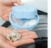 Picture of Washing Machine Flower Ball Shape Floating Reusable Mesh lint Net Trap Filter Bag Hair Catcher Removal Debris Dirt Fur Pouch