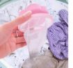 Picture of Washing Machine Flower Ball Shape Floating Reusable Mesh lint Net Trap Filter Bag Hair Catcher Removal Debris Dirt Fur Pouch