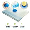 Picture of Reusable Ziplock Vacuum Storage Space Saver Bags Smart Space Saver Bags
