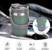 Picture of Tumbler with Handle Stainless Steel Vacuum Insulated Water Bottle Vacuum mug with Handle