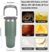 Picture of Tumbler with Handle Stainless Steel Vacuum Insulated Water Bottle Vacuum mug with Handle