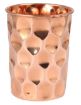 Picture of Pure Copper Water Bottle with Glass Tumbler Diamond Drinkware Ayurvedic Benefit Craft Pure Copper Bottle, 2 Copper Glass with Beautiful Gift Box, Diamond Cut Design, Set of 3 Pieces