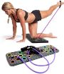 Picture of Body Building Push Up Rack Board Push-up Support Multifunctional Push Up Board with Fitness Bands Gym & Fitness Kit Sit-up Bar
