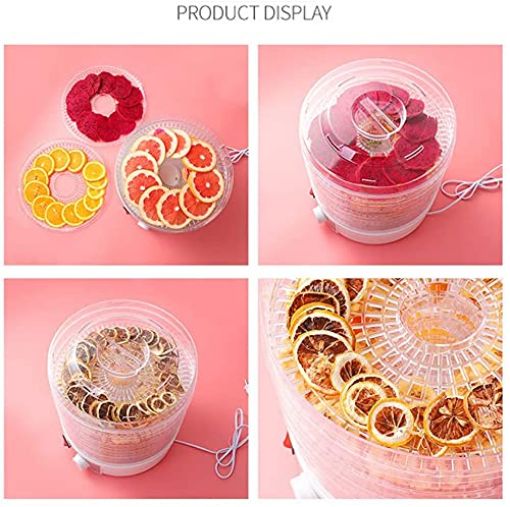 Picture of FOOD DEHYDRATOR Plastic Electric Counter top Food DehydratorSnacks Food Dryer,Meat Drying Machine