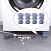 Picture of adjustable New Anti Vibration Pads Washer Dryer Anti Vibration Pads  Fridge Washing Machine Leveling Feet Anti Walk Pads Heavy Duty Washer Dryer Pad