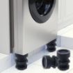 Picture of adjustable New Anti Vibration Pads Washer Dryer Anti Vibration Pads  Fridge Washing Machine Leveling Feet Anti Walk Pads Heavy Duty Washer Dryer Pad