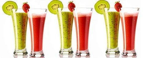 Picture of Juice Glass 350ml 6 pis set  Classic Pilsner Glasses Glasses for Better Head Retention Aroma and Flavor Crystal Juice Pub Glass