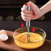 Picture of hand blender Power Free semi Automatic rawai Stainless Steel Egg Beater Lassi Butter Milk Maker Mixer Hand Blender