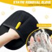 Picture of Pet Hair Removal Gloves Pet Hair Catcher Dog and Cat Hair Remover Electrostatic Gloves
