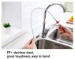 Picture of Hair Catchingl Sink Overflow Drain Cleaning Drain Clog Water Pipe Sink Cleaner Snake Unblocked Kitchen Bath Rod Hair Remover  ABS and Stainless Steel Hair Catching Drain Cleaner Wire Spring Sink Cleaning Stick