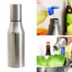 Picture of Oil Dispenser Bottle (1200ML) Stainless Steel Cooking Oil Dispenser Oil Nozzle Dropper Container Dust & Leak Proof Oil Bottle Pouter Oil Pot with Sharp Finish Vinegar Dispenser