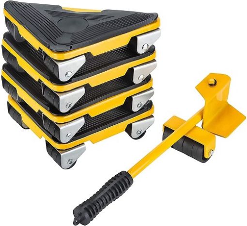 Picture of Furniture Lifter Mover Set Moving Dolly Heavy Duty Furniture Moving Tools with 4 Pcs 360 Degree Rotatable Moving Sliders HEAVY DUTY FURNITURE LIFTER