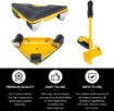 Picture of Furniture Lifter Mover Set Moving Dolly Heavy Duty Furniture Moving Tools with 4 Pcs 360 Degree Rotatable Moving Sliders HEAVY DUTY FURNITURE LIFTER