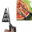 Picture of 2 in 1 Tool Scissor and Pizza Bite Cutter Tool  Stainless Steel Cutlery Kitchen Shears Multifunction Pizza Scissors Cutter Slicer Knife