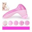 Picture of 6 in 1 massager  facial cleaning massager facial massager 6 in 1 facial electrical massager 5 in 1 facial massager for smoothing body and beauty care facial massager machine for face Electric Portable Face Cleanser Removing Blackhead and Massaging
