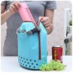 Picture of Fruite bag Hot New Insulated Tote Dotted Picnic Box Waterproof Oxford Cloth Cooler Thermal Food Drinks Hand Lunch Bag