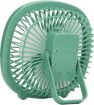 Picture of USB Desk Fan with light Table Fan with usb charging Folding Small Fan  Mini Fan with LED Light USB Desk Fan