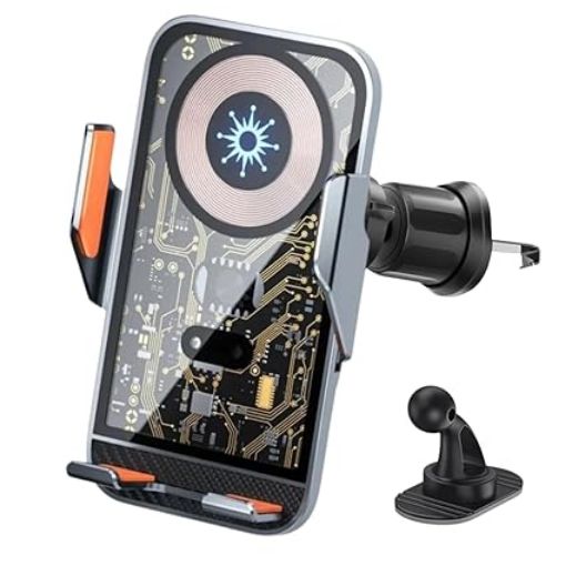 Picture of Car Phone Holder C10 Wireless Charger for Car Fast Charging Car Wireless Charger