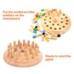 Picture of Wooden Memory Chess Game Learning Intellectual Toy Matchstick Chess Game