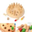 Picture of Wooden Memory Chess Game Learning Intellectual Toy Matchstick Chess Game