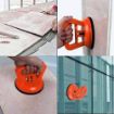 Picture of HEAVY DUTY SINGLE GLASS LIFTER AND RUBBER VACUUM HANDLE HELPING HANDLE SUCKER HANDLE STUCKER HANDLE LIFTER Puller Lifter Remover for Glass, Tiles | Glass Suction Cups AluminumHandle  Vacuum Plate Glass Holder Car Dent  REPAIR