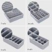 Picture of wardrobe organizer 4pcs storage bag storage baskets hosiery organizer