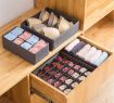 Picture of wardrobe organizer 4pcs storage bag storage baskets hosiery organizer