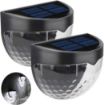 Picture of Solar Fence Deck Light Decorative Lamp Outdoor LED Wireless LED Garden Light