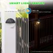 Picture of Solar Fence Deck Light Decorative Lamp Outdoor LED Wireless LED Garden Light