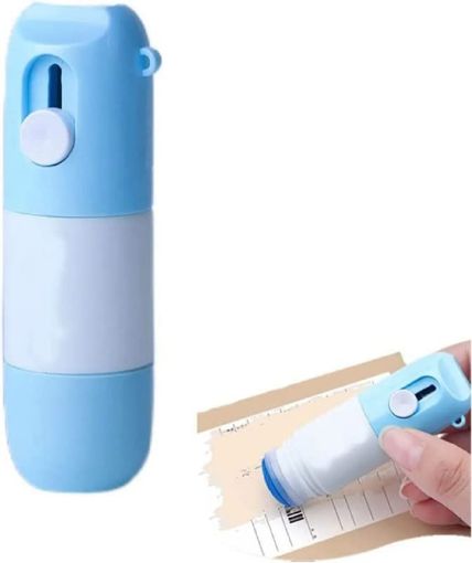 Picture of BARCODE ERASER  2 IN 1 CUTTER Thermal Paper Correction Fluid with Unboxing Knife Thermal Paper Data Protection Fluid  Portable Anti-Leakage Privacy Thermal Paper Data Protection Fluid