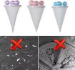 Picture of LINT CATCHER ROLLER Washing Machine Floating Lint Mesh Bag Net Hair Filter Remover Net Pouch Hair Catcher Lint Catcher Laundry Ball Floating Pet Fur Lint Hair Catcher Household Reusable