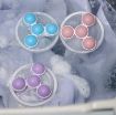 Picture of LINT CATCHER ROLLER Washing Machine Floating Lint Mesh Bag Net Hair Filter Remover Net Pouch Hair Catcher Lint Catcher Laundry Ball Floating Pet Fur Lint Hair Catcher Household Reusable