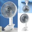 Picture of New Clip Fan  Powerful Portable Fan Battery Operated 3 Speeds Desk Fan MULTI-CLIP FUNCTION PERSONAL FAN
