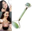 Picture of Face Roller Massage Tool Green Aventurine Applicator for Face Neck and Body Muscle - Relaxing and Stimulating Blood Flow Relieve Fine Lines & Wrinkles trimmer trimmer trimmer