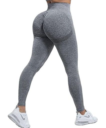 Picture of Hip Lifting Yoga Pants Women's Scrunch Butt Lifting Seamless Leggings