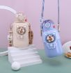 Picture of Teddy Water Bottles with Straw Bottle with Straw Kids Water Bottle Travel School Cute Animal Baby Water Bottle