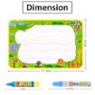 Picture of Learning and Educational Doodle Mat  Water Doodle Mat Water Drawing