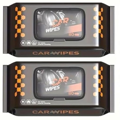 Picture of Car Cleaning Wet Cloth Wipes Car Dashboard Polish  Car Scratch Remover Tissue  Car Cleaning Wipes