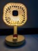 Picture of Square Table Fan Rechargeable Table Fan Mini Portable USB Table Fan  Foldable Fan personal fan