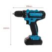 Picture of DOUBLE BATTERY CORDLESS DRILL SET DRILL MACHINE